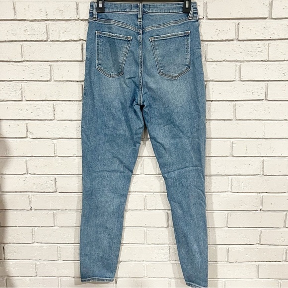 Abercrombie & Fitch Women’s High Rise Super Skinny Ankle Jean - Picture 5 of 7